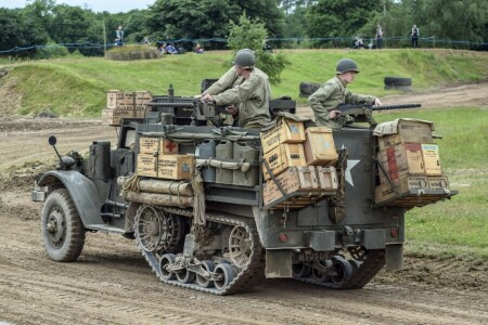 APC, M3 Half-track, Etats-Unis