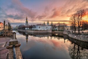 Herbst, Gebäude, Kanal, Kuppel, Ed Gordeev, Eduard Gordeev, Gordeev Edward, Nikolsky Kathedrale