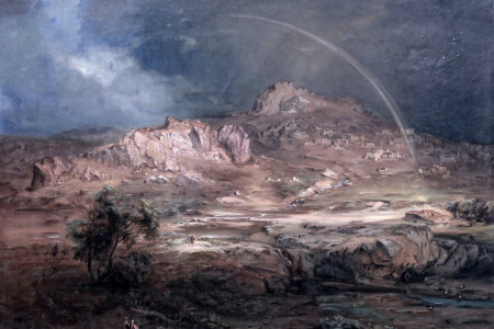 1847, Carl Anton Joseph Rothman, Pintor de paisagens alemão, Munique