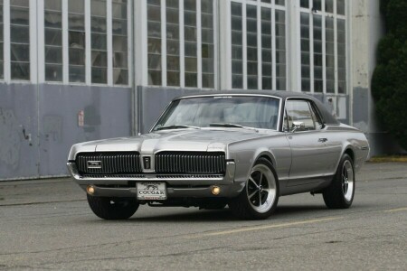 1967, Cougar, Mercury, Muscle classic, Silver