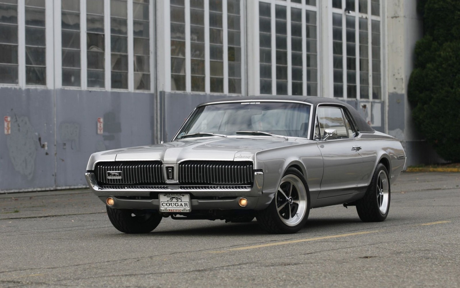 Sølv, Mercury, Cougar, 1967, Muskelklassiker