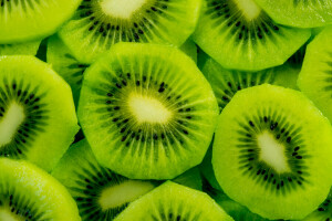 voedsel, fruit, kiwi, macro