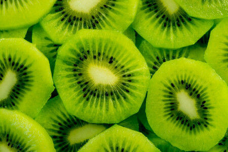 cibo, frutta, Kiwi, macro