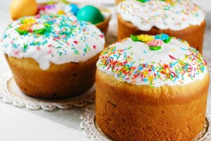 gesegnet, Kuchen, Kuchen, Dekoration, Ostern, Glasur, Urlaub