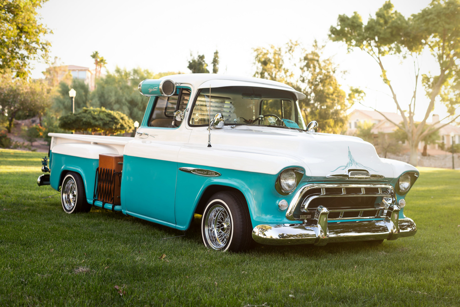 Classic, retro, pickup, 1957