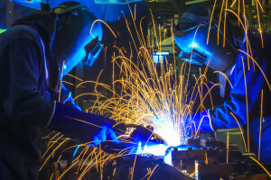 fabrique, équipement de protection individuelle, soudeurs