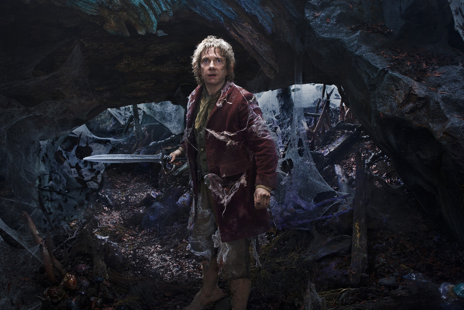 fantaisie, épée, la toile, Martin Freeman, Bilbo