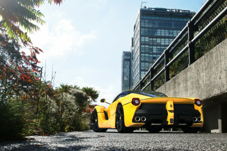 ferrari, LaFerrari, supercar, the building