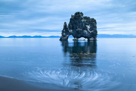 arco, rock, mar, el cielo