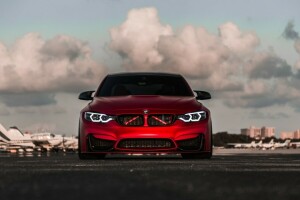 BMW, Evel, F82, face, Frente, CONDUZIU, luz, vermelho