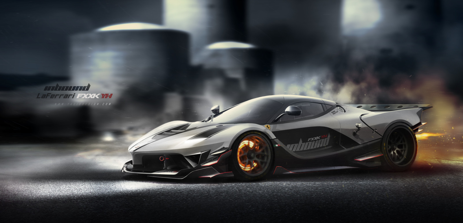 LaFerrari, Yasiddesign, FXXK, mouvement, entrant