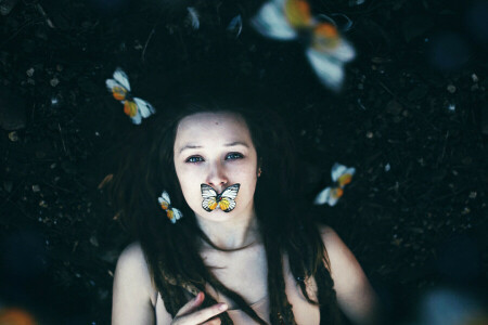 Amy Spanos, BUTTERFLY, girl