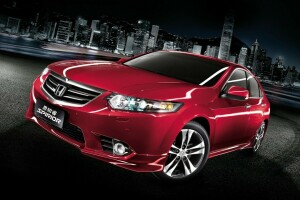 auto, Honda, red, Spirior, The front, Type-S