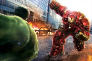 Schlacht, Bruce Banner, Hulk, Hulkbuster, Ironman, Tony Stark