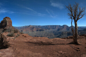 gran Cañón, naturaleza, rocas, el cielo, Estados Unidos