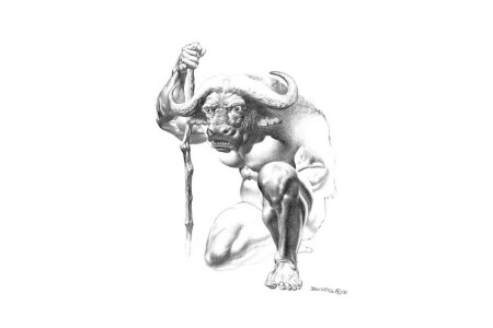 artist, Boris Vallejo, look, monster