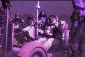 utlänningar, astronauter, expedition, gest, Masseffekt, quarian, Rover, tali