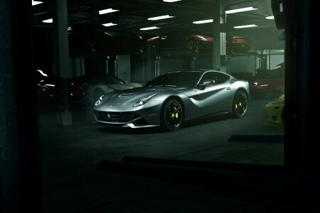 f12, F12berlinetta, ferrari, Garage, superbil