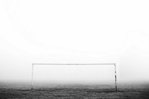 fog, gate, sport