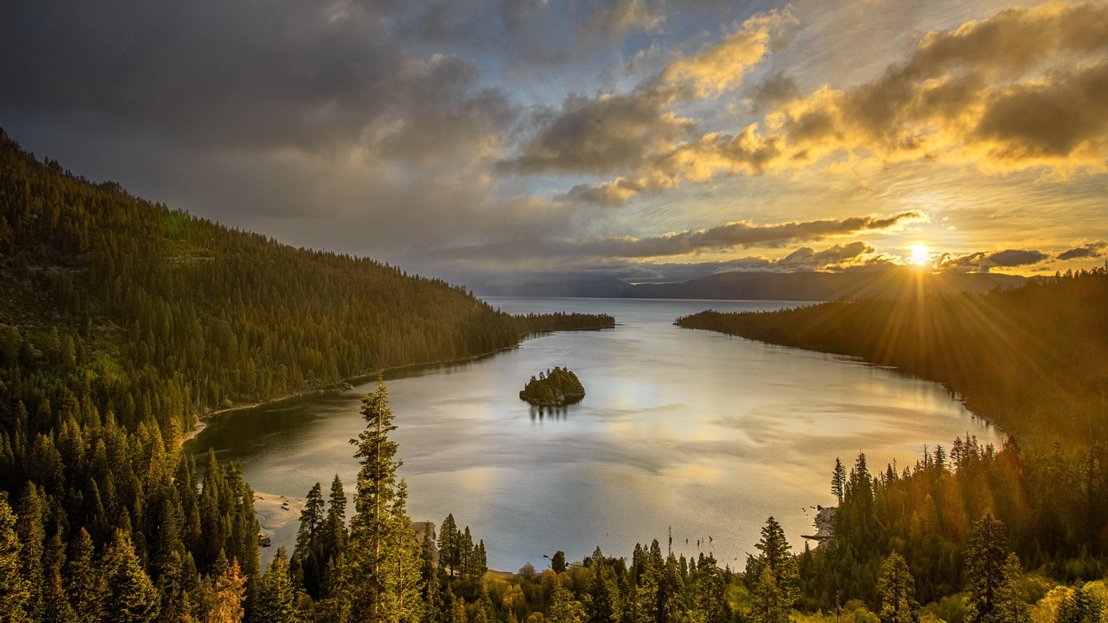 nature, landscape, Bay, morning