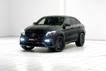 fekete, Brabus, C292, GLE-osztály, Mercedes, Mercedes-Benz, SUV