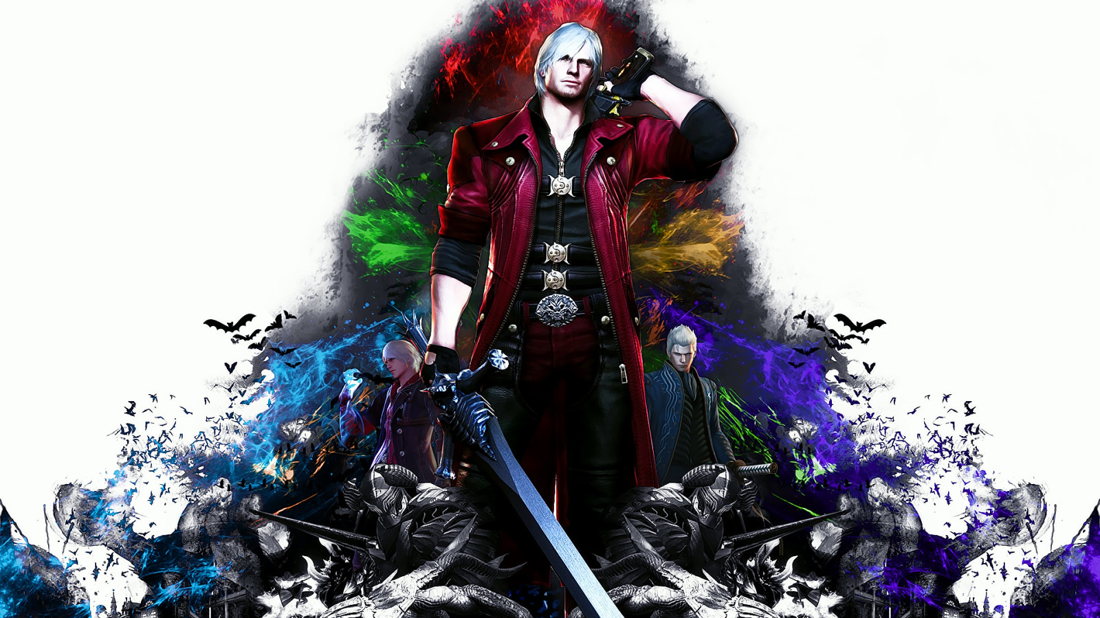 Demon, Dante, Nero, Capcom, Virgil