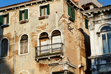 edificio, Italia, Italia, l'edificio, Venezia