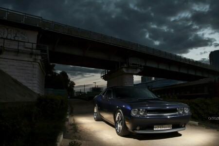 Alex Bazilev, auto, Bridge, Dodge, Machine, photographer