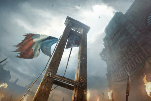 Frankreich, Guillotine, Mord, Paris