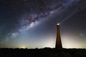 raggio, spazio, stelle, la via Lattea, Torre