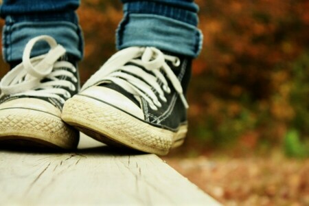 lacets, des chaussures, baskets