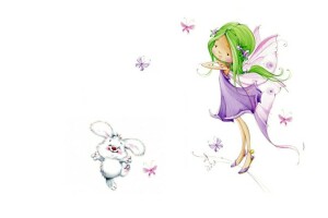 art, children's, fairy, girl, Marina Fedotova