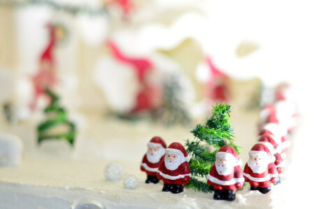 bokeh, Natale, Babbo Natale