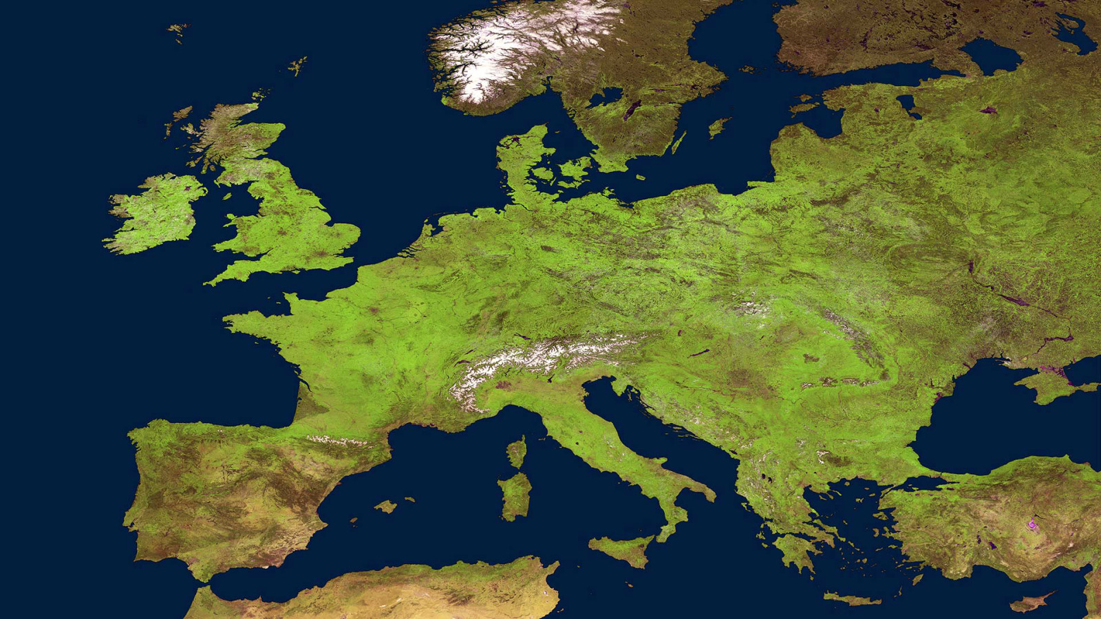 Primavera, foto, terra, Europa