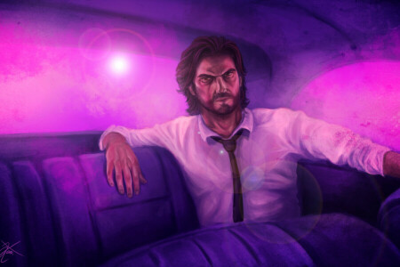 art, Bigby, game, The Wolf Among Us