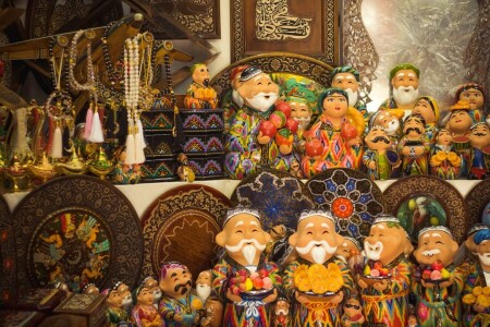 babaychik, východ, spomienky, Staré Mesto, ornament, Taškent, Uzbekistan, drevený tovar