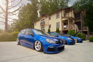 albastru, Golf, Golf R, Trei, Volkswagen