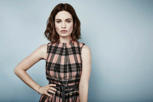 2015, Actriz, Comic-Con, Lily James, Sesión de fotos