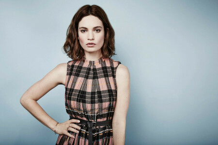 2015, actress, Comic-Con, Lily James, photoshoot