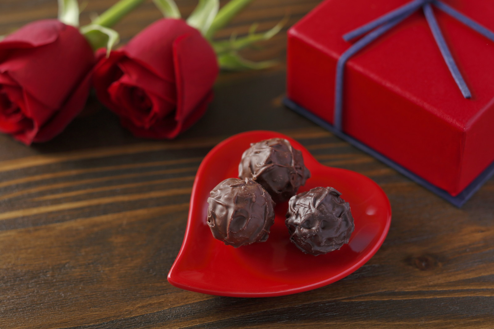 rouge, l'amour, romantique, La Saint-Valentin, cadeau, des roses, cœur, bonbons