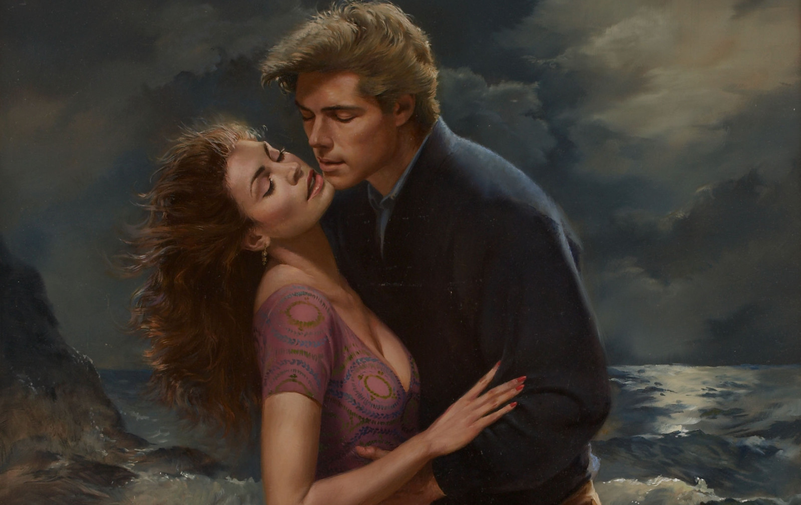 figura, Pintura, Ilustrador, Ed Tadiello, ilustración romance