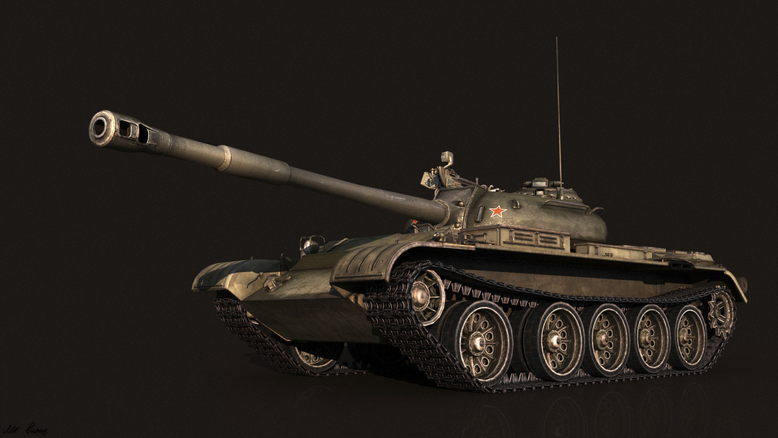 URSS, render, tanques, MUNDO DOS TANQUES, tanque, WoT, Wargaming.net, T-54