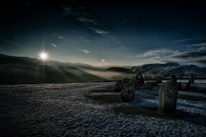 Castlerigg Stone Circle, Cumbria, Anglie