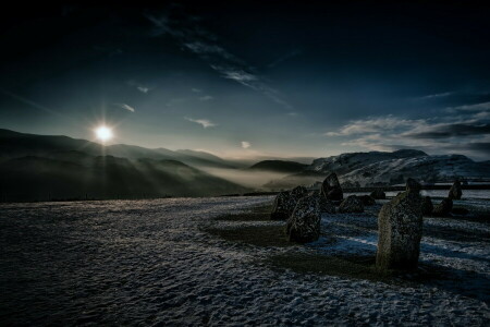 Castlerigg Stone Circle, Cumbria, Inghilterra