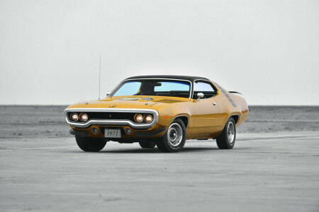 1971, Plymouth, Road Runner, o corredor da estrada