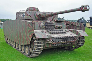 Een IV, Gemiddelde, Duitse, tank