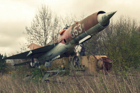 mig21, lentokone, aseet