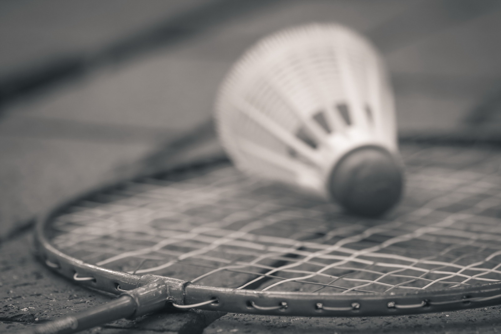 Monochrome, športové, badminton