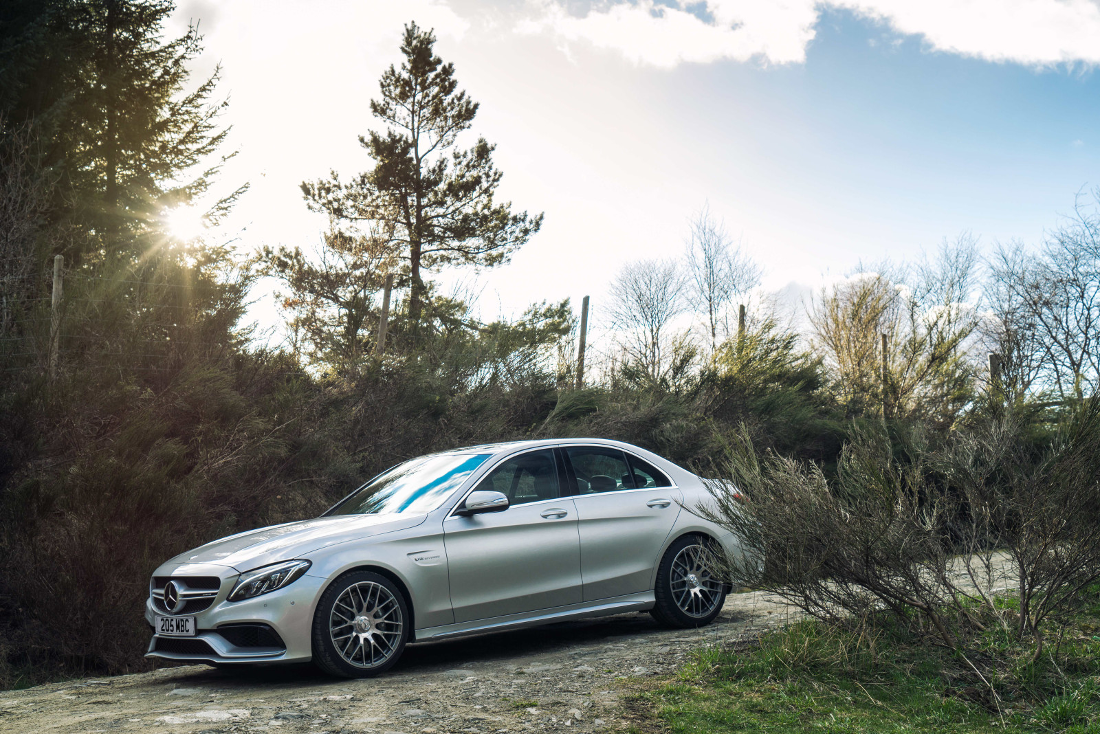 Mercedes, AMG, W205, 2015, UK-spec, C 63 S