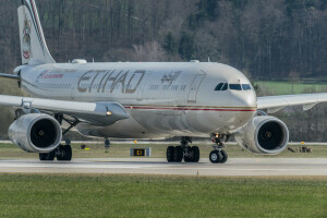 A330, Airbus, piste, l'avion